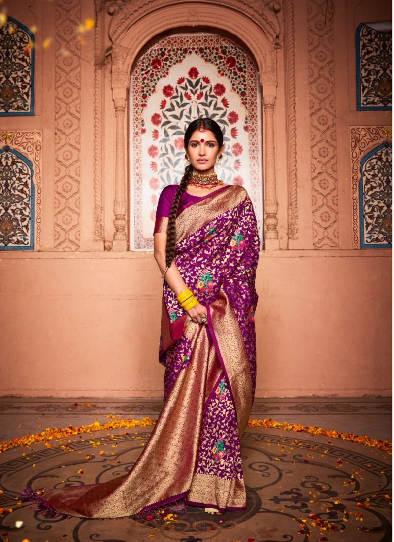 Rajpath Aardhangini Wholesale Wedding Wear Silk Saree Catalog
